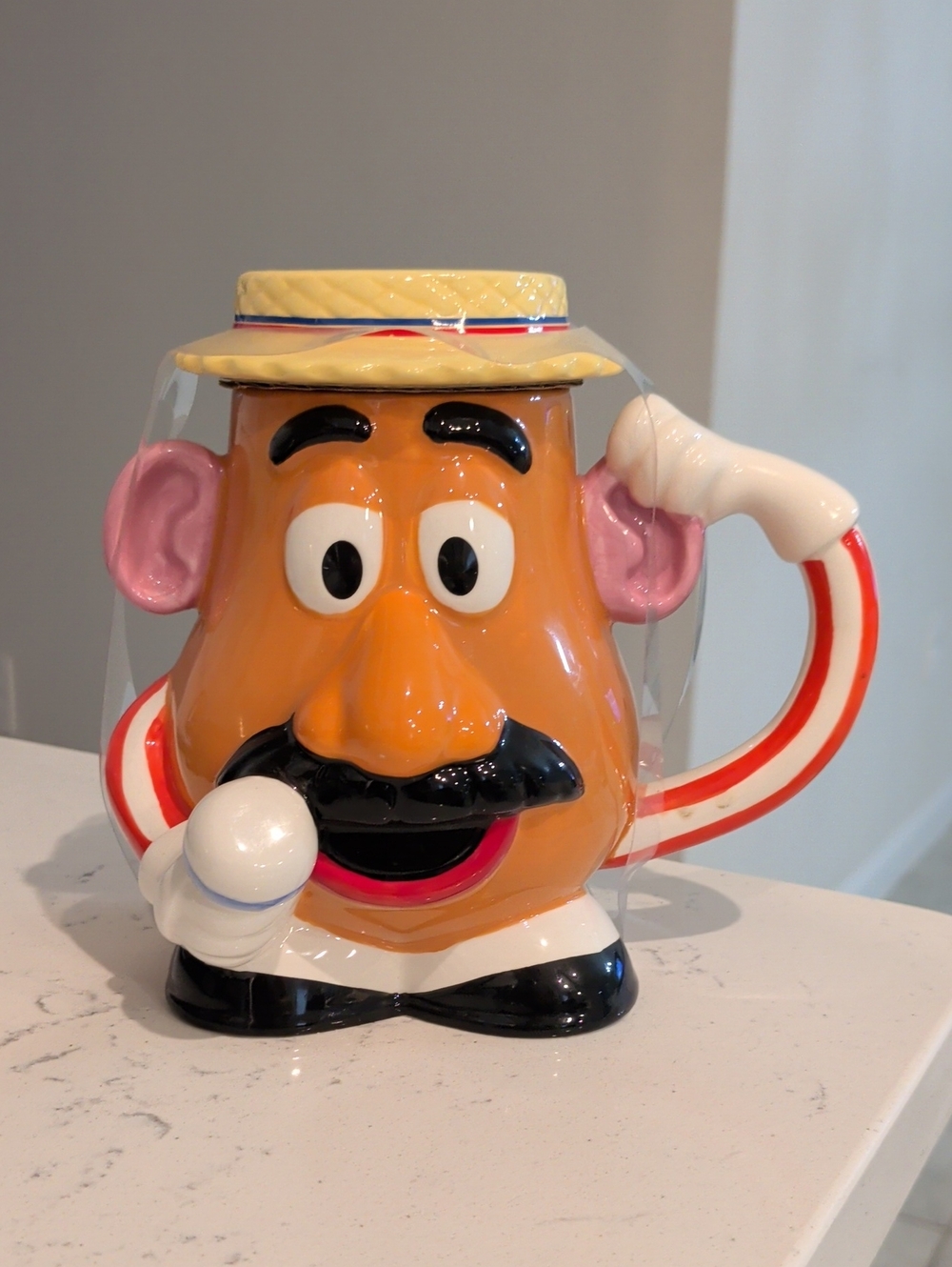 Disney Orange and White Character Ceramic Mug